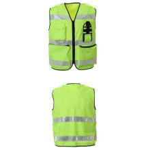 Traffic Safety Vest, Made of Polyester Oxford Waterproof